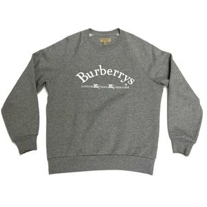 BURBERRY - Lanslow Logo Cotton Crew Neck - Medium